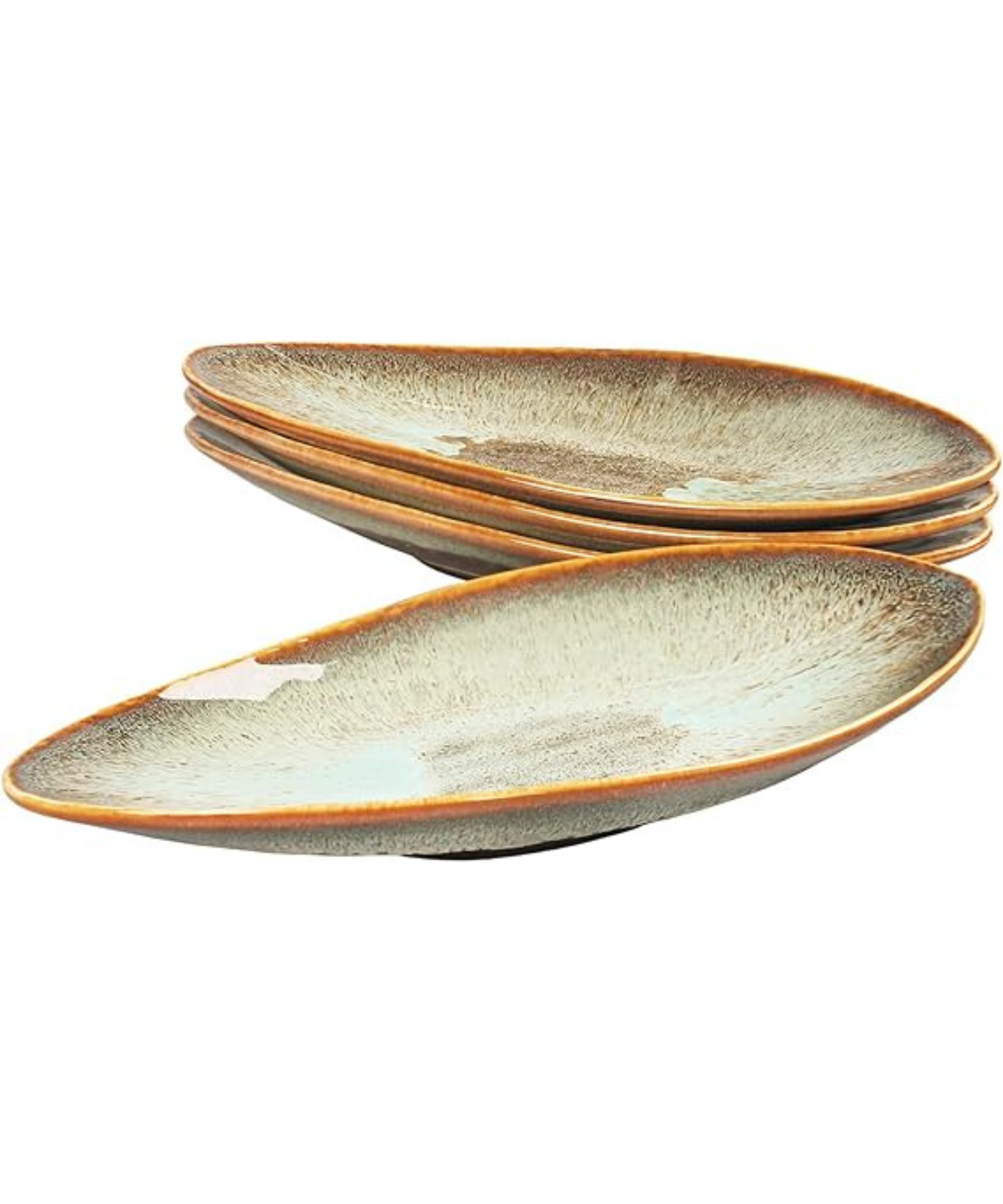 Serving Platter Olives Plate Large Serving Tray - Set of 4