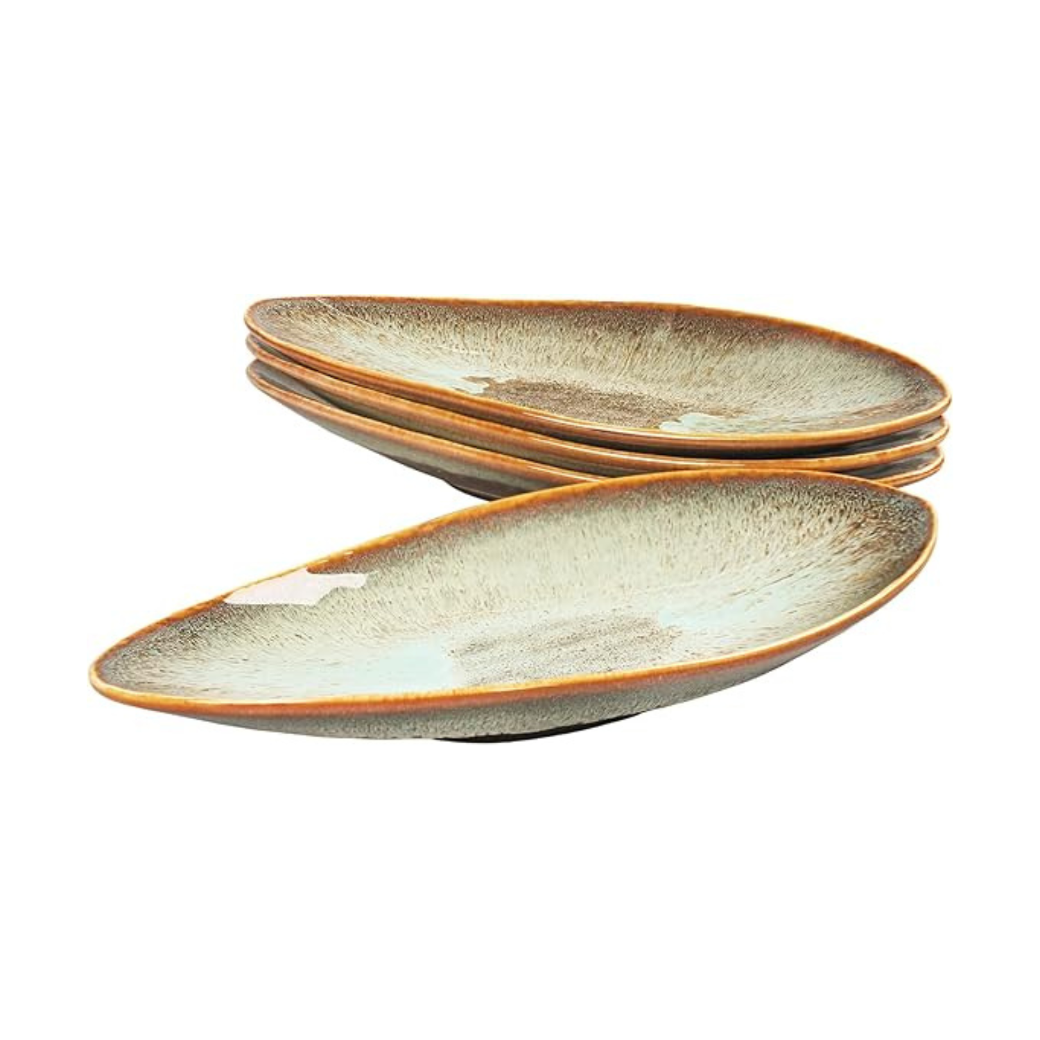 Serving Platter Olives Plate Large Serving Tray - Set of 4