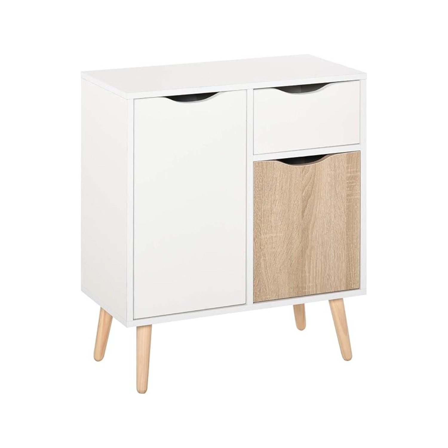 White & Oak Scandinavian Sideboards