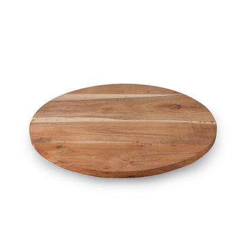 Round Wooden Platter