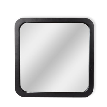 Minimal Black Square Mirror