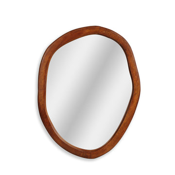 Organic Loop Oval Mirror