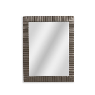 Textured Rectangular Wall Mirror