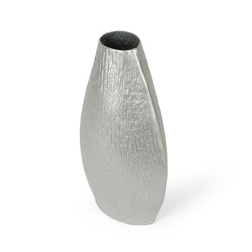 Hammered Texture Metal Vase