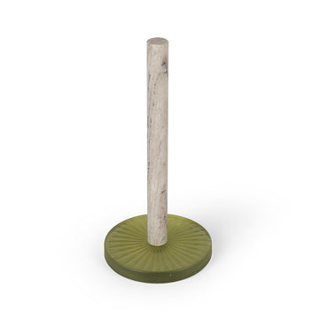 Artisan Hand painted Ceramic Tissue Holder – Patterned Base