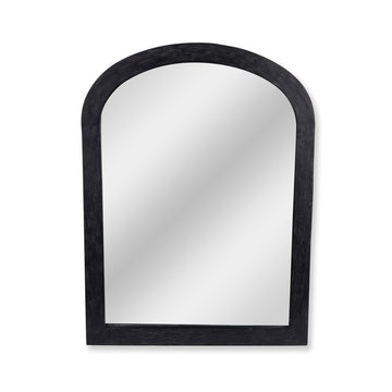 Black Arch Frame Wall Mirror