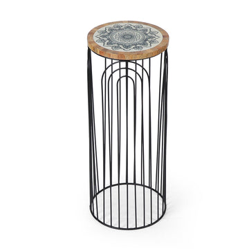 Mandala Top Wire Plant Stand