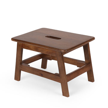 Handle-Top Wooden Step Stool