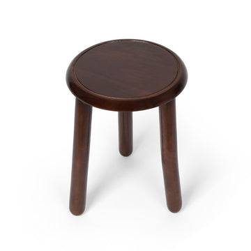 Solid Wood Round Plant Stand