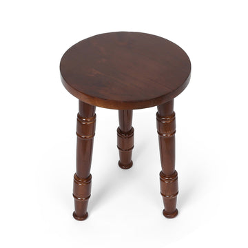 Classic Turned-Leg Wooden Plant Stand