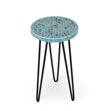Lotus Mosaic Plant Stand