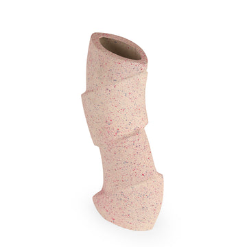 Speckled Modern Totem Vase