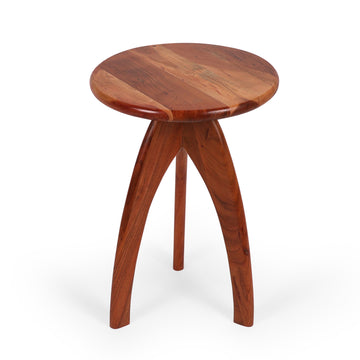 Solid Wood Tripod Stool – Modern Handcrafted Design