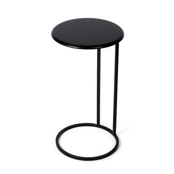 Round Black Metal Plant Stand
