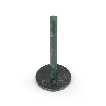 Olive Green Embossed Ceramic Tissue Holder Stand