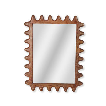 Top Wooden Vanity Mirror