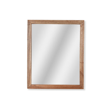 Harlequin Inlay Round Wall Mirror