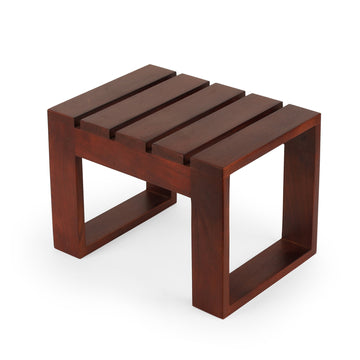 Modern Slat Bench Stool
