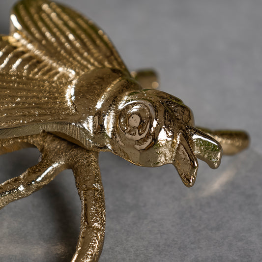 The Golden Buzz Gilded Bee Metal Decor Accent