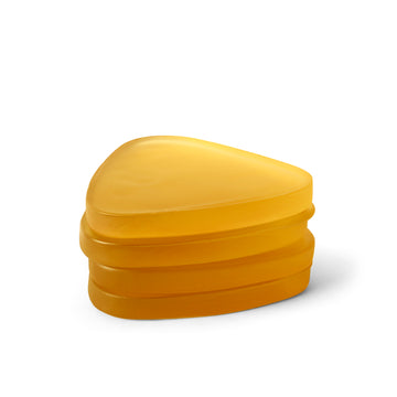 Yellow Resin Pebble Coasters – Contemporary Drink Coasters