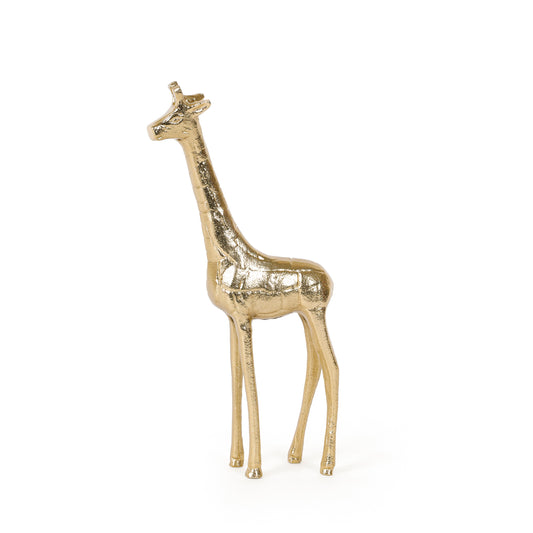 Golden Giraffe Decorative Showpiece for Modern Home Decor