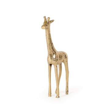 Golden Giraffe Decorative Showpiece for Modern Home Decor