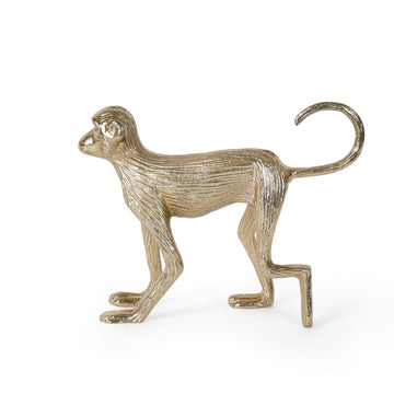 Golden Monkey Decorative Showpiece for Modern Home Decor