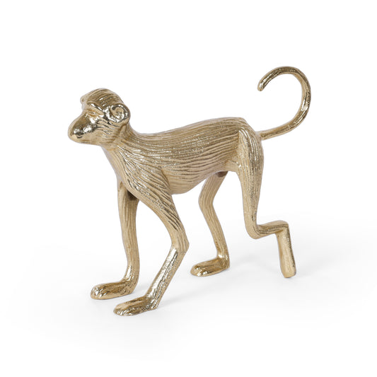 Golden Monkey Decorative Showpiece for Modern Home Decor