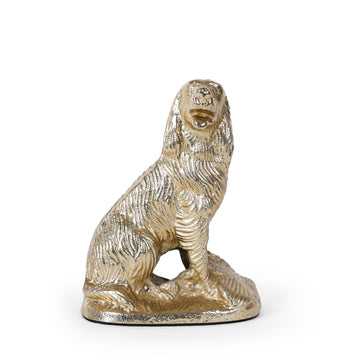 Golden Dog Decorative Showpiece for Modern Home Decor