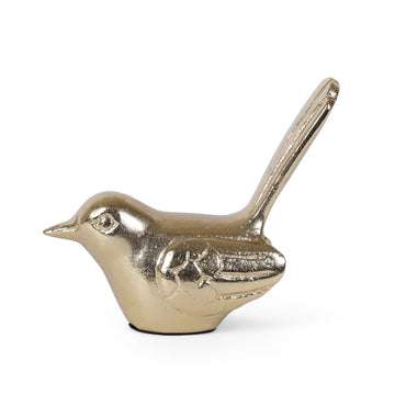 Golden Bird Decorative Showpiece for Modern Home Decor