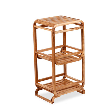 Compact Wooden Utility Shelf – Minimalist Storage Stand