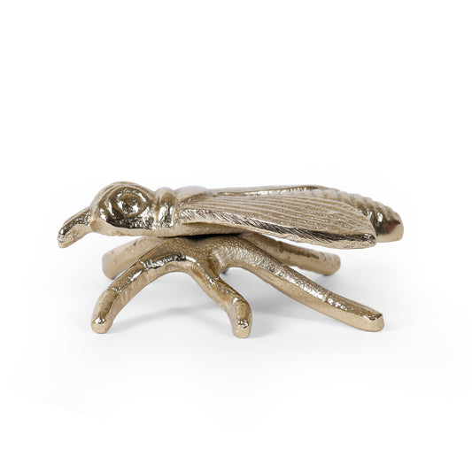 The Golden Buzz Gilded Bee Metal Decor Accent