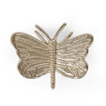The Golden Flutter Decor Accent | Metal Butterfly Table Decor for Console & Coffee Table