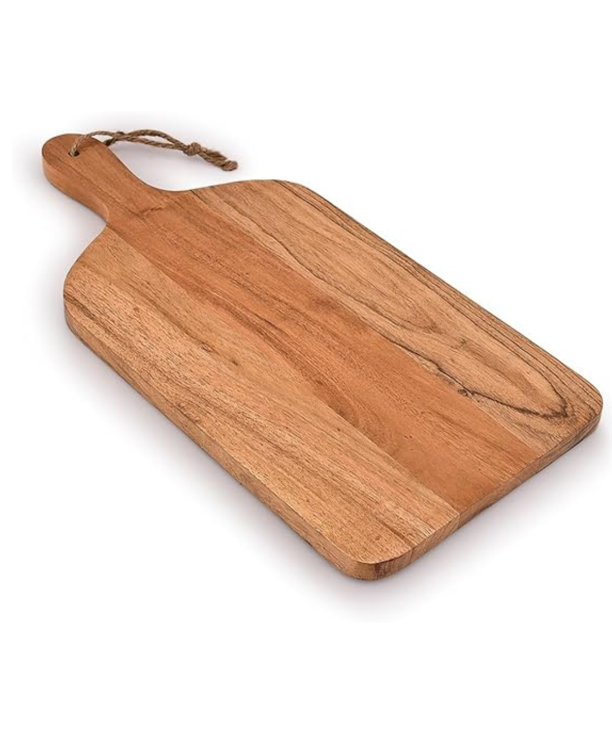 Natural Wooden Chopping & Serving Board with Handle