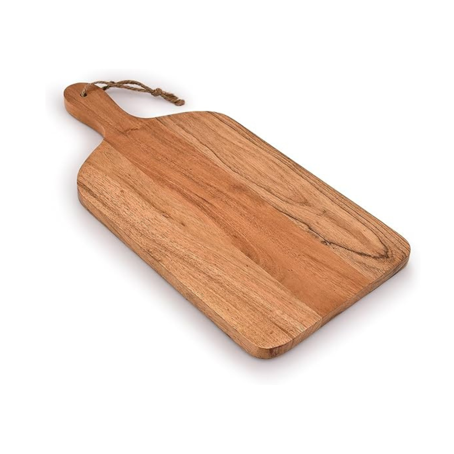 Natural Wooden Chopping & Serving Board with Handle