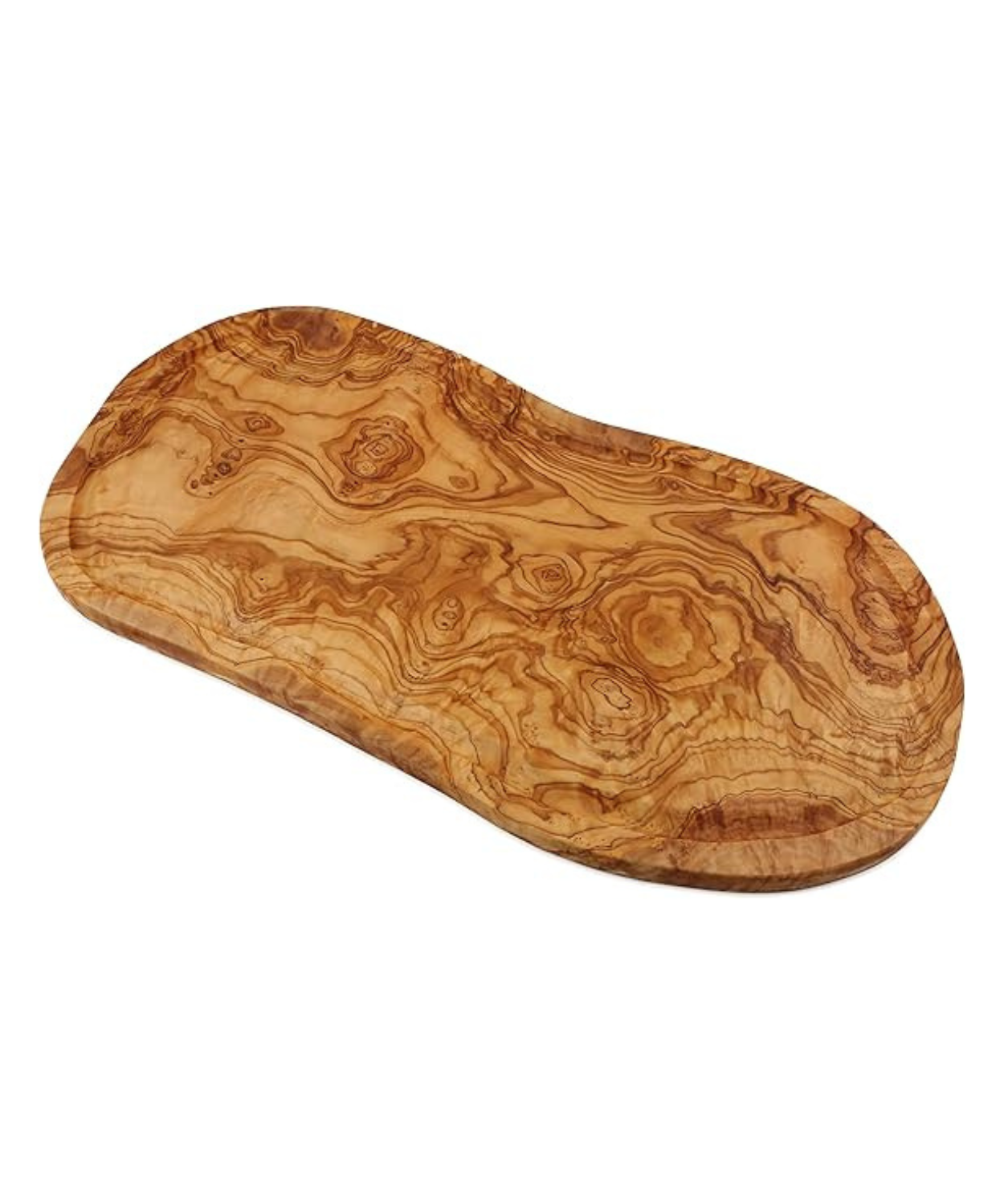 Organic Shape Wooden Serving & Cheese Platter