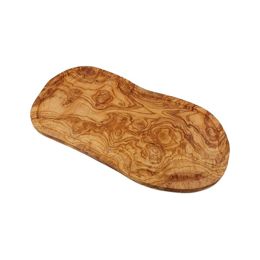 Organic Shape Wooden Serving & Cheese Platter