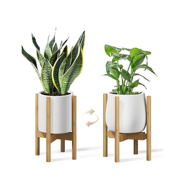 Plant Stand Indoor, Bamboo Plant Holder