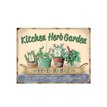 Kitchen Herb Garden Retro
