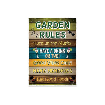 Garden Signs and Plaques - Novelty Garden Shed Summer House Sign - Outdoor Decoration Garden Decor Sign Signs for Outside